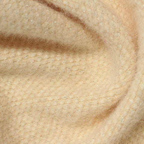 Light Beige Marl Knit, Poly-Nylon