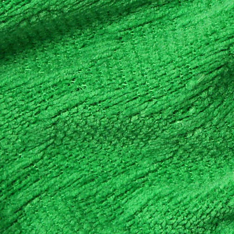 Jacquard Polyester Stretch Knit Fabric, 355 gsm, 165 cm — Green