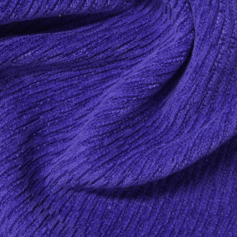 Jacquard Polyester Stretch Knit Fabric, 390 gsm, 165 cm — Navy