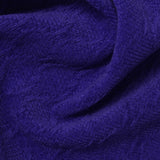 Jacquard Polyester Stretch Knit Fabric, 370 gsm, 165 cm — Navy