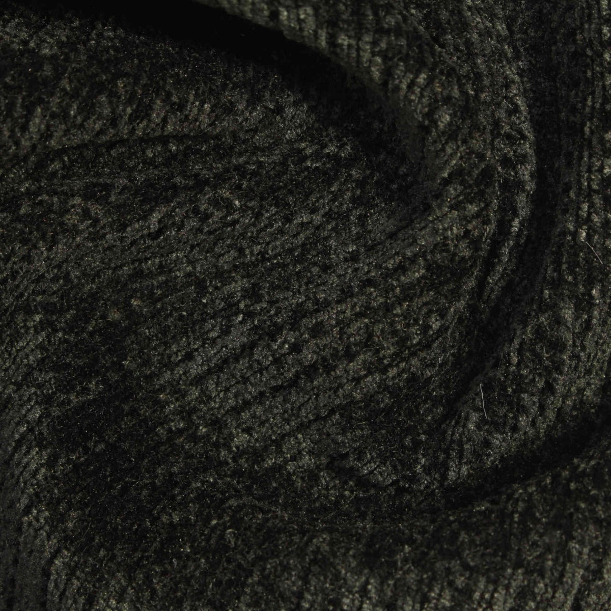 Dark Green Marl Chenille, Polyester