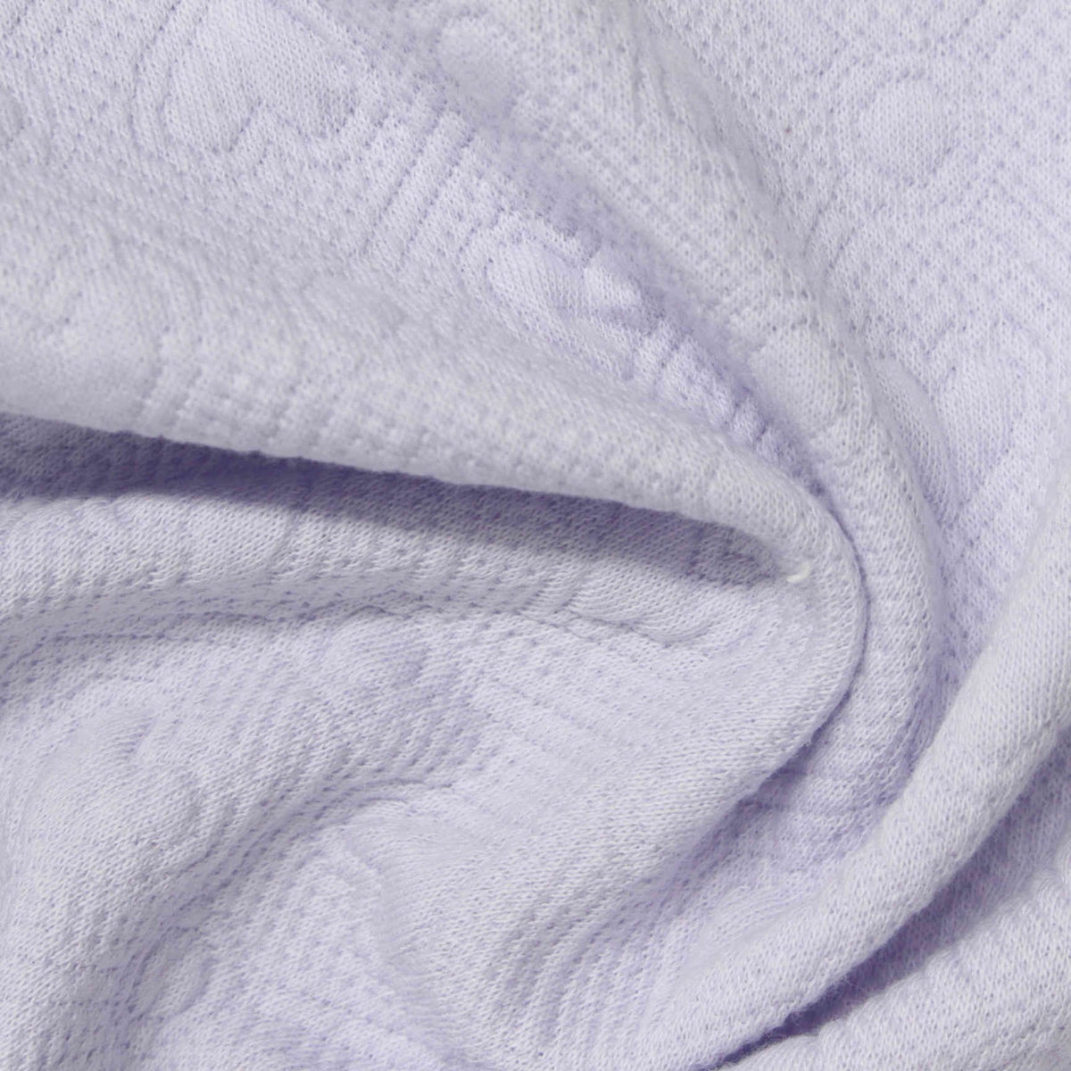 Lavender Heart Jacquard, Cotton-Poly