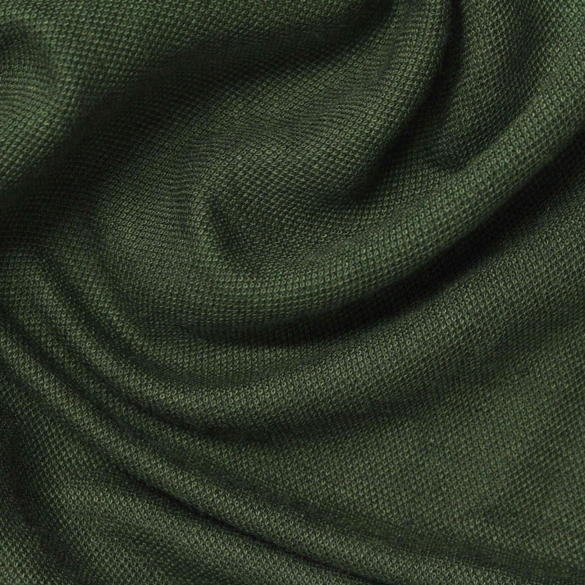 Nylon Viscose Stretch Piqué Knit Fabric, 175 gsm, 160 cm — Green