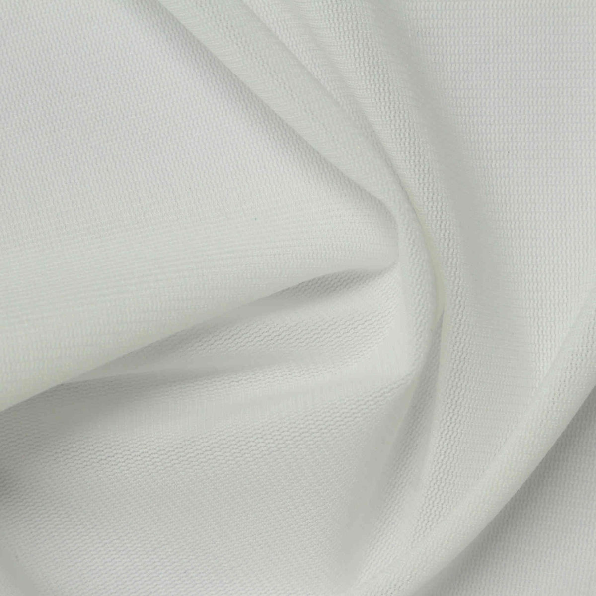 Nylon Stretch Warp Knit Fabric, 170 gsm, 140 cm — White