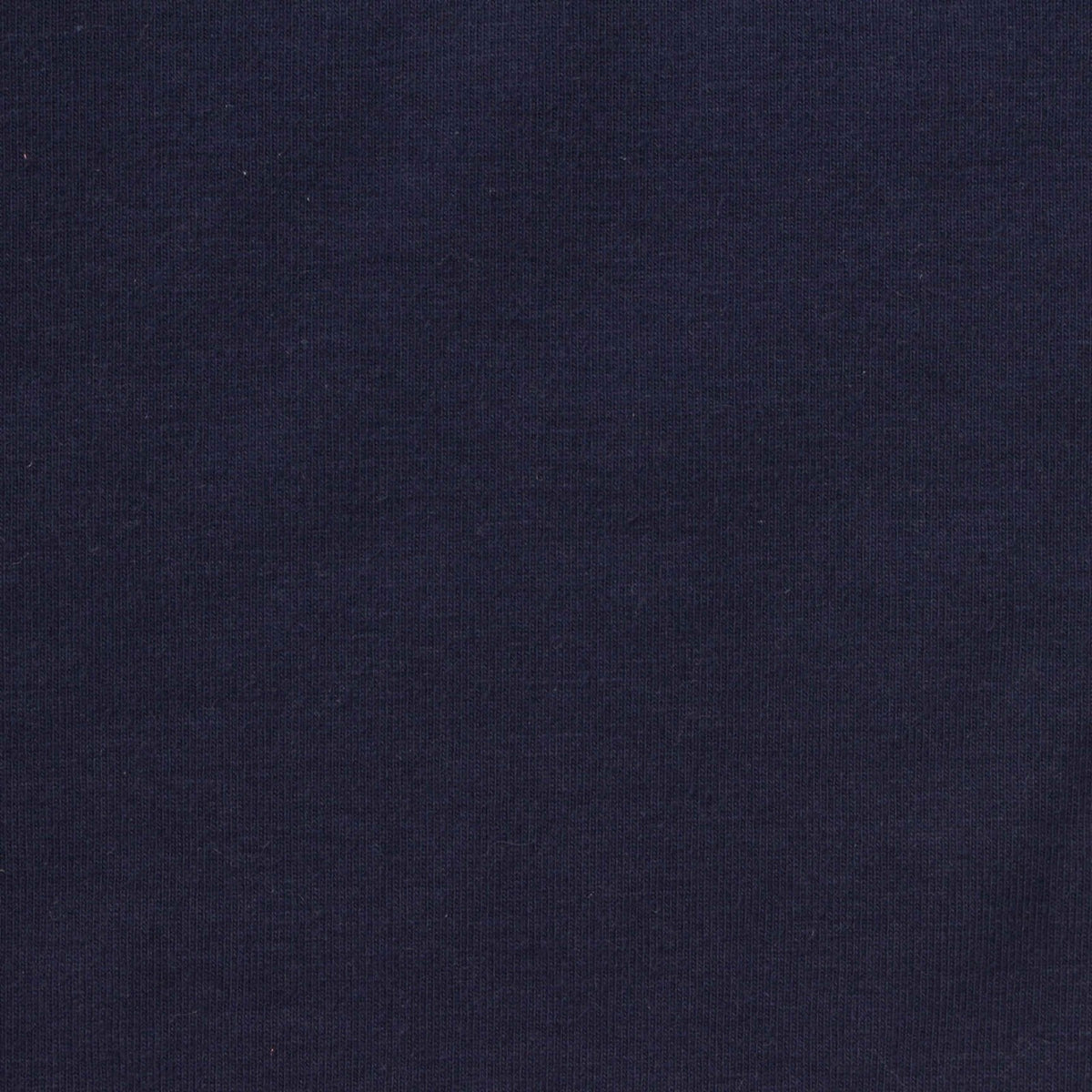 Cotton Stretch Jersey Knit Fabric, 172 gsm, 150 cm — Navy