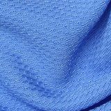 100% Polyester Birdseye Knit Fabric, 186 gsm, 152 cm — Blue — texture