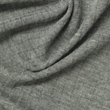 Grey Tone-on-Tone Rib Knit, Poly-Viscose