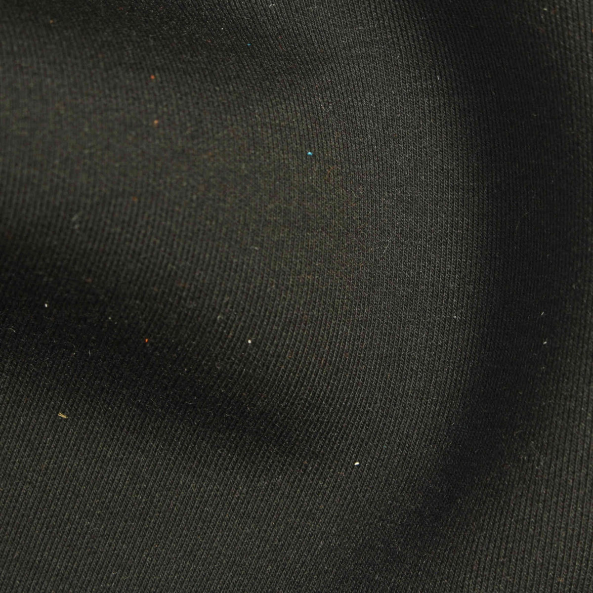 Polyester Viscose Stretch Scuba Knit Fabric, 330 gsm, 180 cm — Black