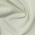 Off-White Tone-on-Tone Diamond Birdseye Knit, Polyester