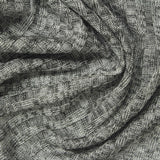 Grey Marl Rib Knit, Polyester
