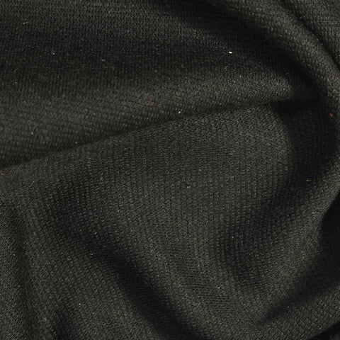 Polyester Cotton Interlock Knit Fabric, 300 gsm, 155 cm — Green