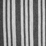Dark Grey Stripes Jersey Knit, Cotton-Poly — texture