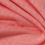 Polyester Stretch Knit Fabric, 140 gsm, 155 cm — Pink — texture