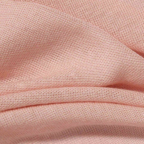 Polyester Viscose Jersey Knit Fabric, 110 gsm, 180 cm — Pink