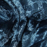 Polyester Stretch Knit Fabric, 200 gsm — Navy — texture