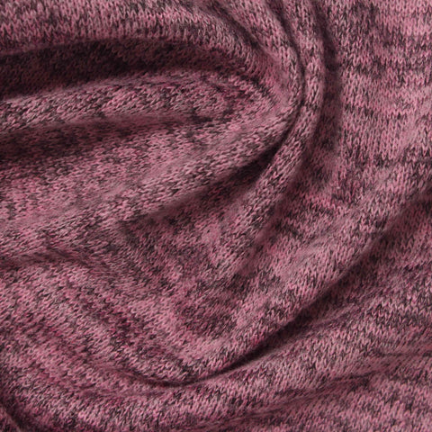 Pink Marl Knit, Polyester, 190 gsm, ref EF-242282