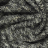 Grey Textured Jacquard, Viscose-Poly