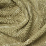 Polyester Stretch Crepe Fabric, 146 gsm, 133 cm — Khaki