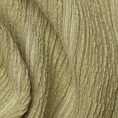 Polyester Stretch Crepe Fabric, 146 gsm, 133 cm — Khaki