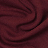 Viscose Polyester Stretch Ponte Knit Fabric, 410 gsm, 155 cm — Red