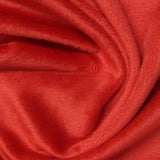 100% Polyester Minky Fabric, 210 gsm, 166 cm — Red