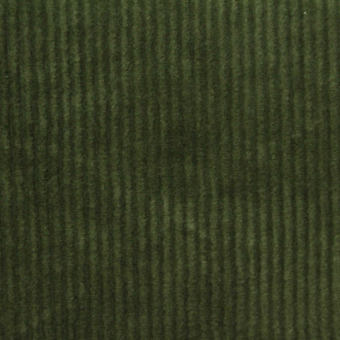 100% Cotton Corduroy Fabric, 377 gsm, 145 cm — Green