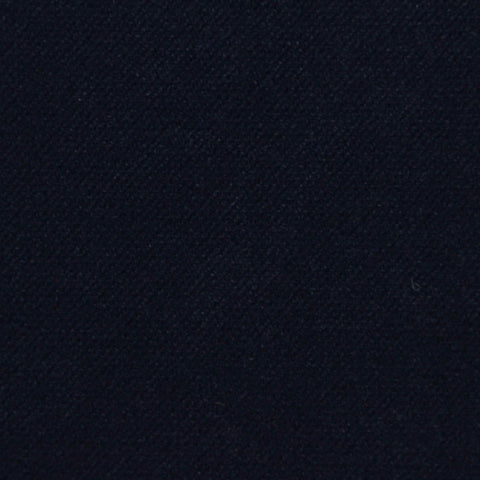 Brushed Polyester Stretch Knit Fabric, 486 gsm, 160 cm — Navy