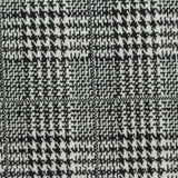 Black Houndstooth Jacquard