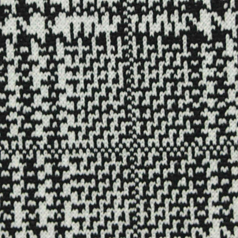 Black Houndstooth Jacquard, 285 gsm