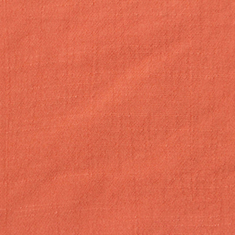 Slub Viscose Polyester Woven Fabric, 124 gsm — Orange