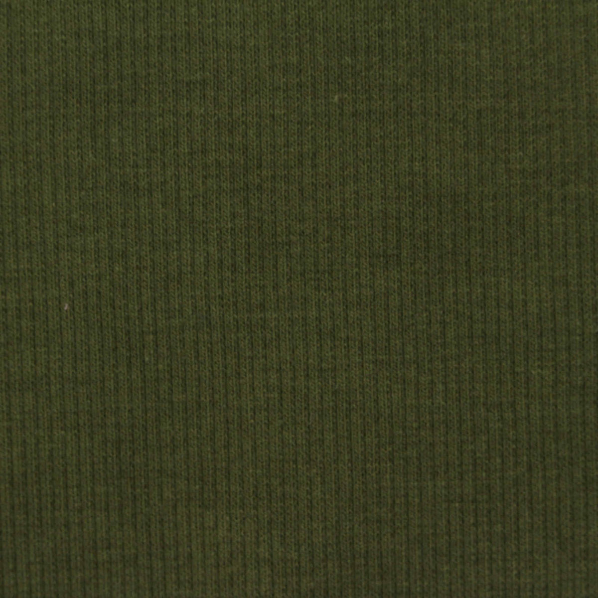 Polyester Cotton Rib Knit Fabric, 380 gsm — Green