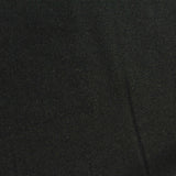 Brushed Jersey Knit Fabric, 110 gsm — Black