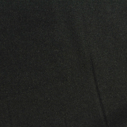 Brushed Jersey Knit Fabric, 110 gsm — Black