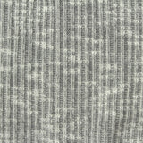 Grey Marl Rib Knit, Viscose-Poly