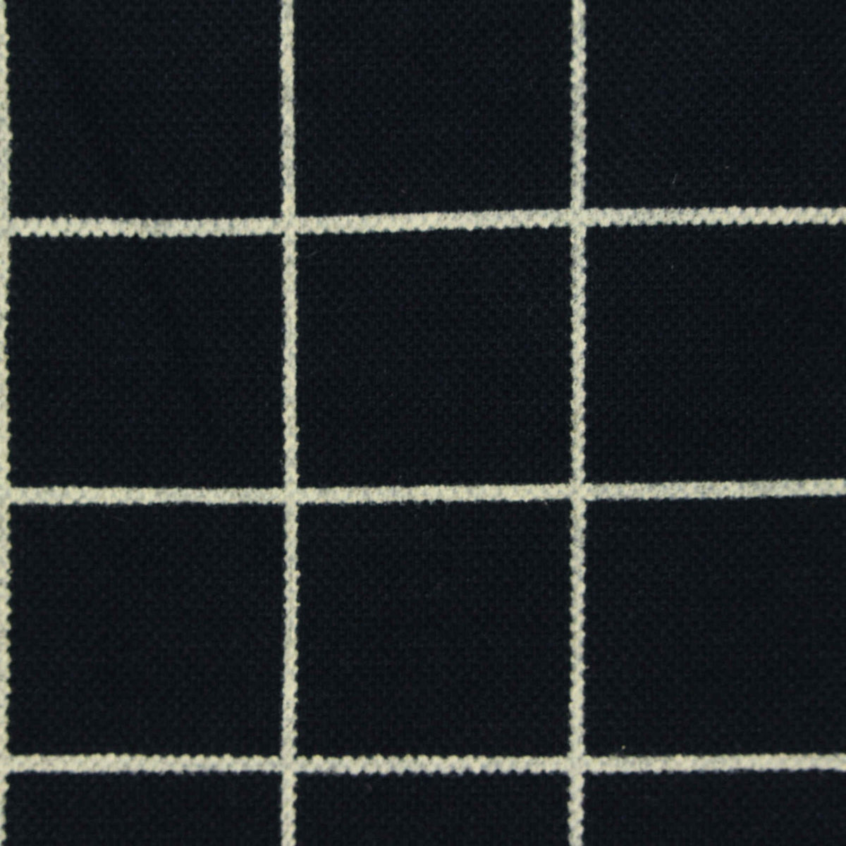 White Grid Piqué Knit, Cotton-Poly