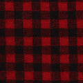 Red Check Jacquard, Polyester, 230 gsm