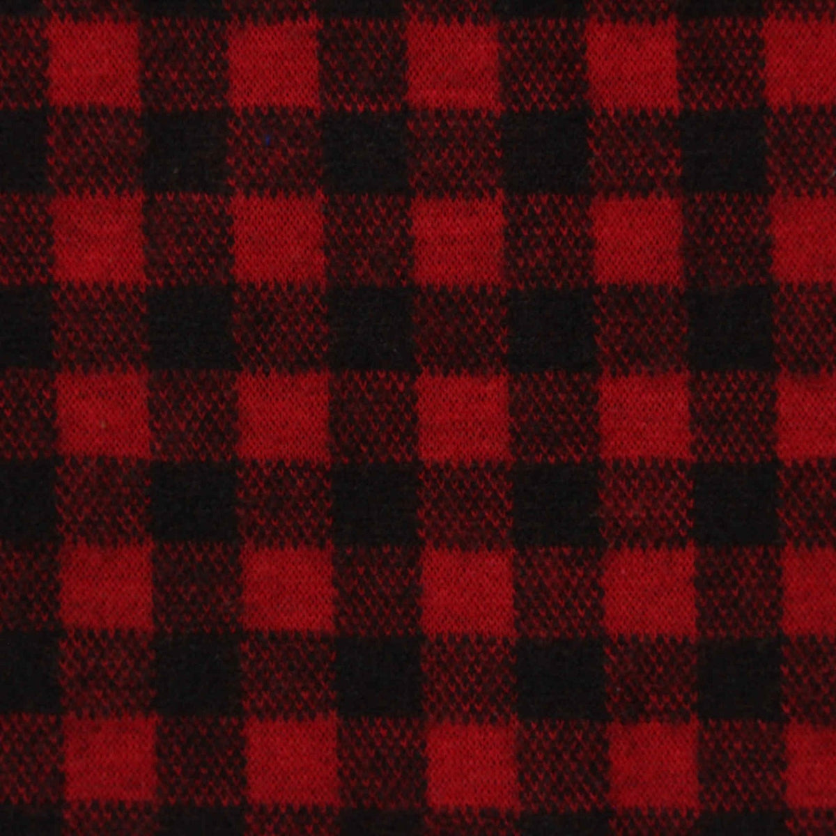 Red Check Jacquard, Polyester, 230 gsm