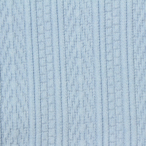 Striped Polyester Stretch Chenille Fabric, 320 gsm, 160 cm — Blue