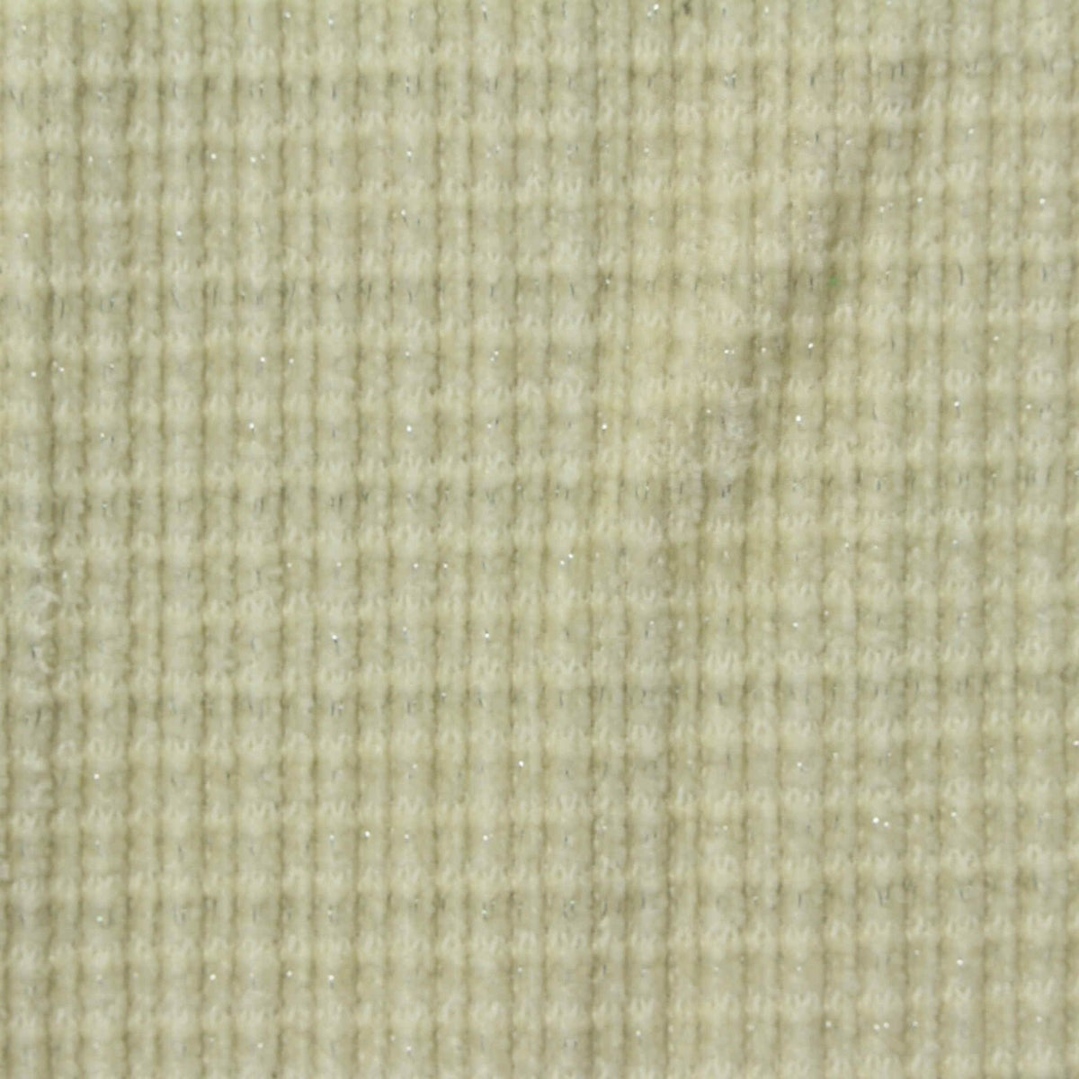 Polyester Metallic Stretch Knit Fabric, 450 gsm, 150 cm — Khaki