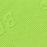 Lime Floral Jacquard, Cotton-Poly