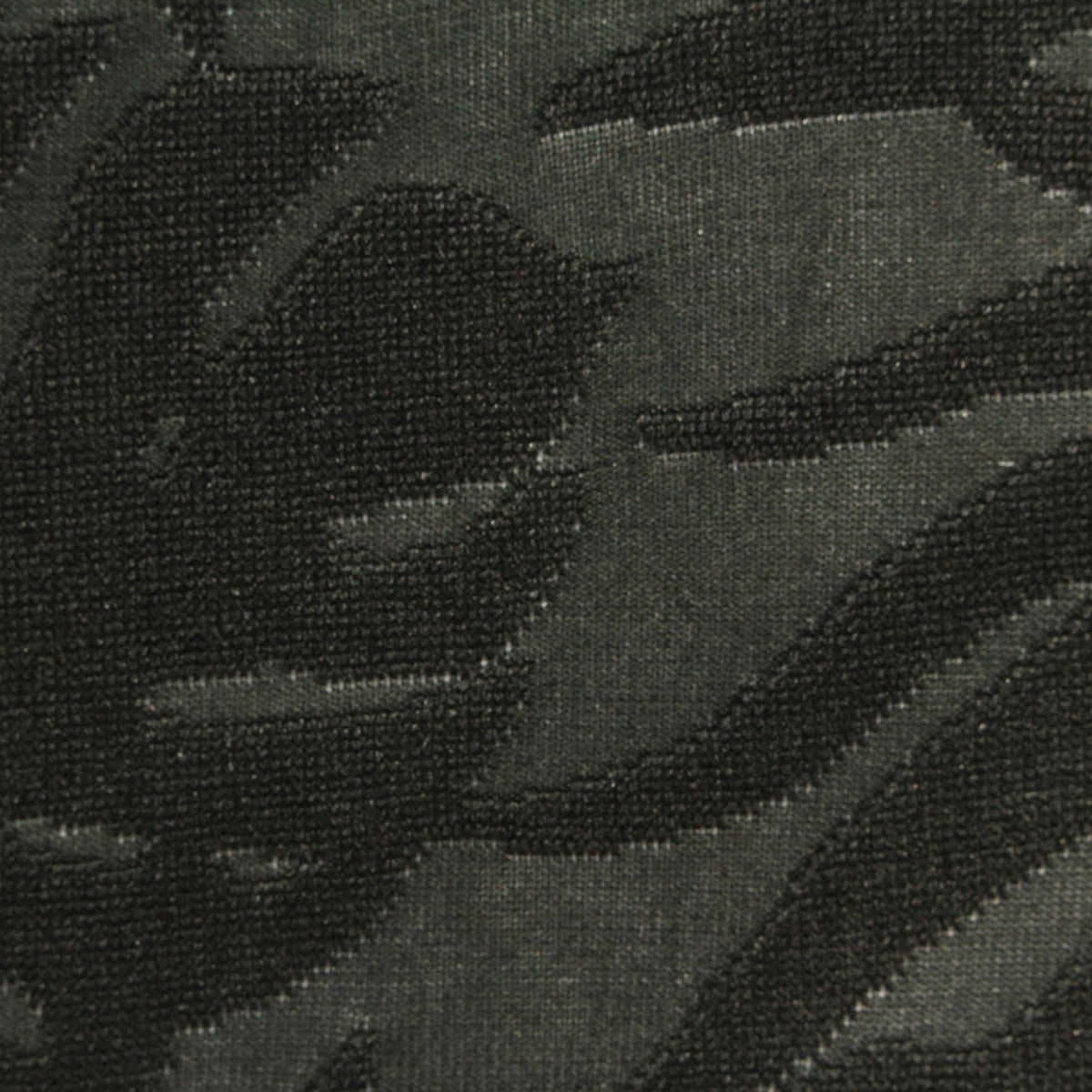 Dark Grey Tone-on-Tone Animal Print Jacquard, Polyester