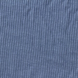 Viscose Polyester Rib Knit Fabric, 180 gsm, 150 cm — Blue