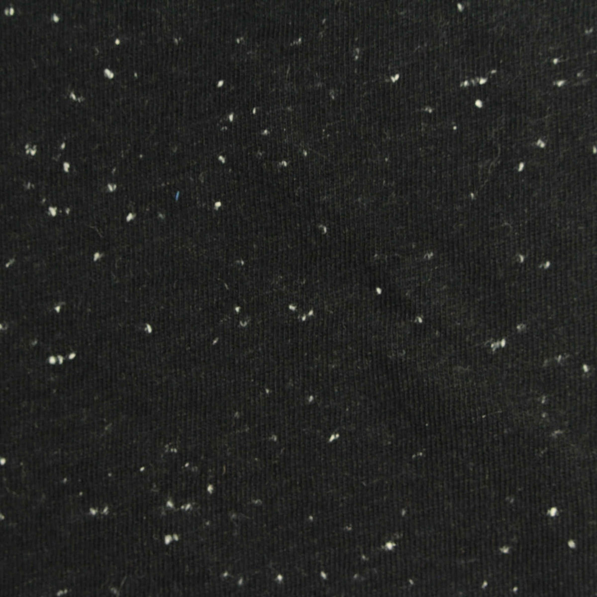Black Marl Jersey Knit, Cotton, 160 gsm
