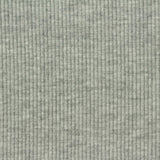 Heather Cotton Polyester Stretch Rib Knit Fabric, 435 gsm, 132 cm — Grey
