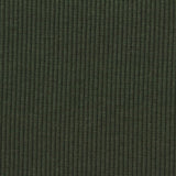 Cotton Polyester Stretch Rib Knit Fabric, 385 gsm, 130 cm — Green