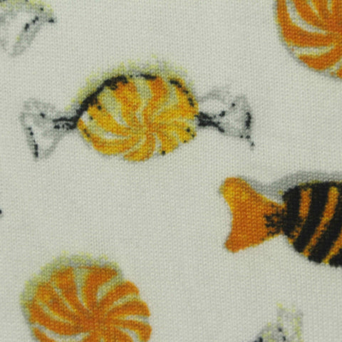 Polyester Stretch Chunky Knit Fabric, 155 gsm, 150 cm — White