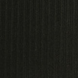 Cotton Polyester Rib Knit Fabric, 240 gsm, 150 cm — Black