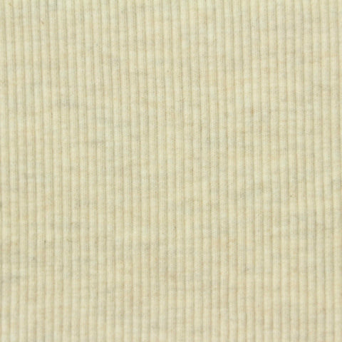 Cotton Polyester Stretch Rib Knit Fabric, 460 gsm, 140 cm — Khaki