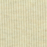 Cotton Polyester Stretch Rib Knit Fabric, 460 gsm, 140 cm — Khaki — texture