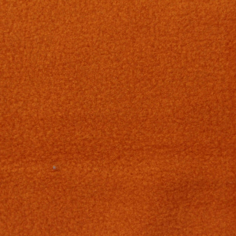 100% Polyester Fleece Fabric, 155 gsm, 180 cm — Orange